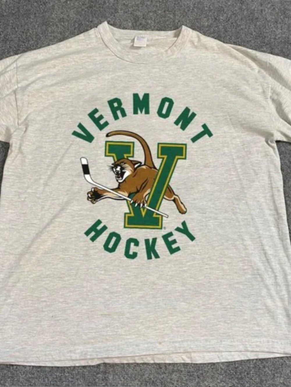 University of Vermont Catamounts Hockey Shirt, Vermont Catamounts Men Women Tee